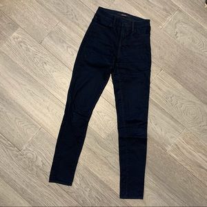 J Brand dark skinny jeans